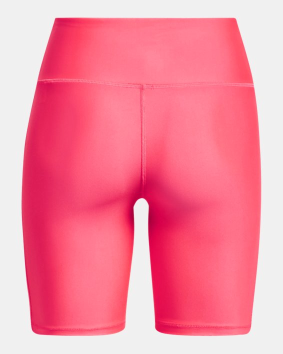 Women's HeatGear® Armour Bike Shorts, Pink, pdpMainDesktop image number 5